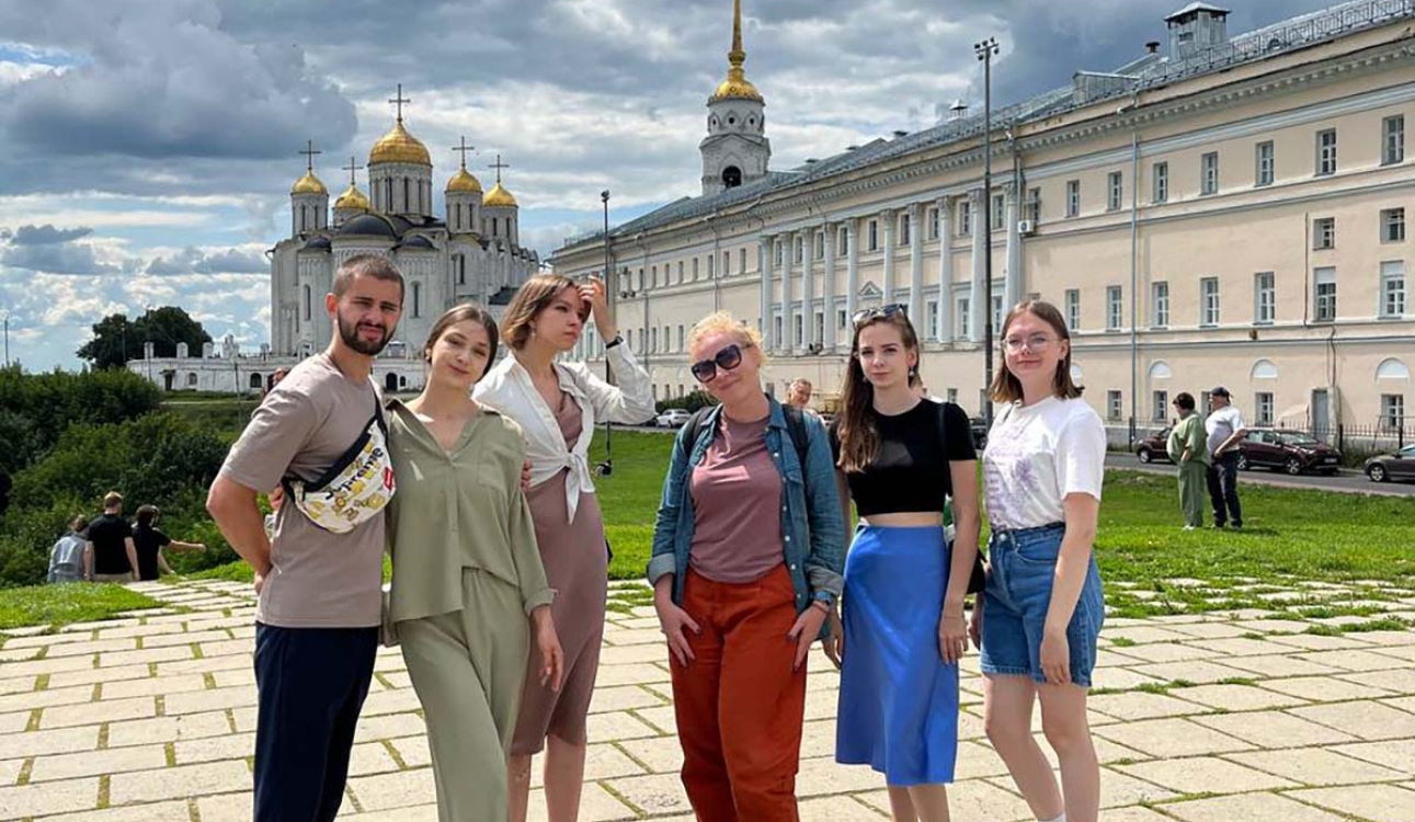 #StudentTourism-2023. Students of the University visited Vladimir. Vladimir State University hosted the delegation