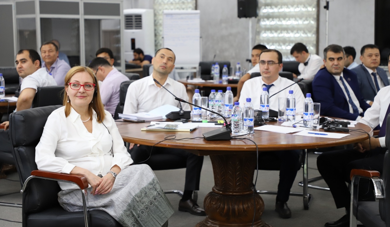Tatiana Vinogradova, Associate Professor of Management and SMA (State and Municipal Administration), conducted an international training for the Government of Uzbekistan