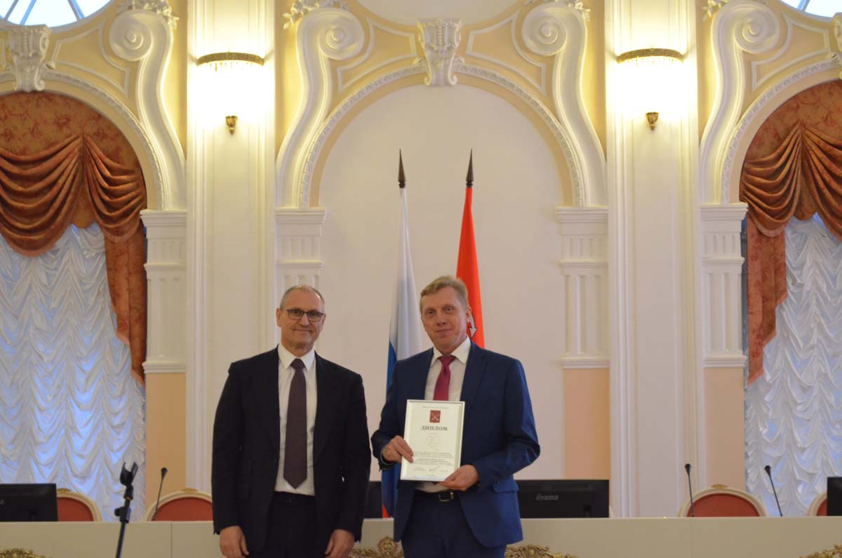 UMTE became a laureate of the St. Petersburg Government Prize in the field of quality