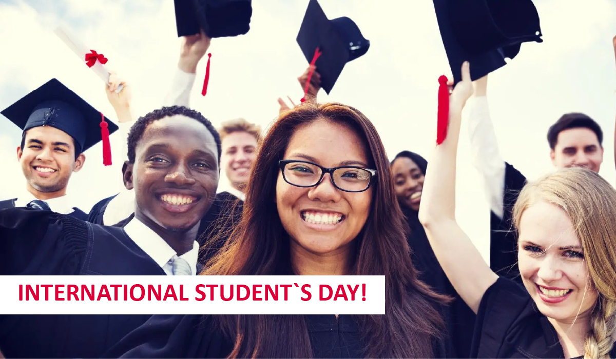 Congratulations on the International student`s day!